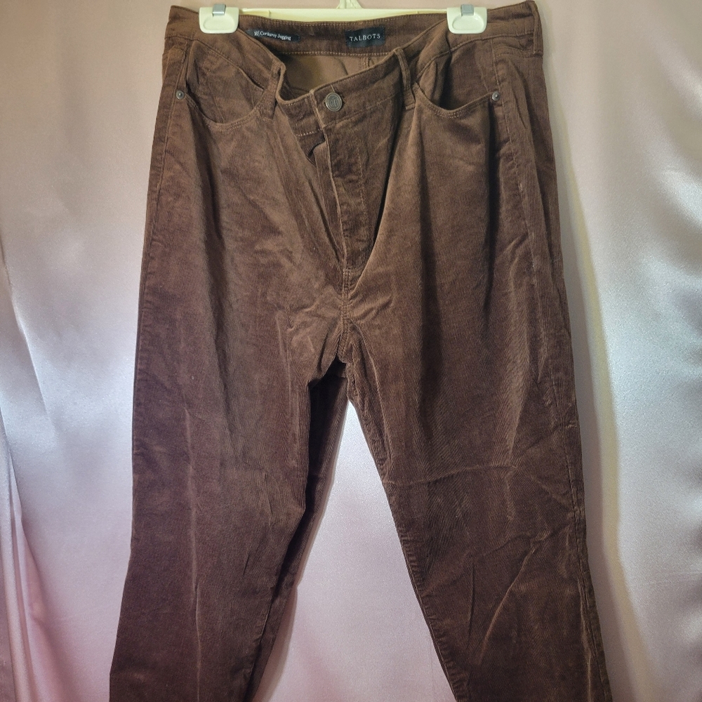 Talbots Brown Corduroy Jeggings